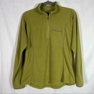 Polar Fleece 1/4 zip Sweater, Size XL. Montana Embroidery. Excellent condition!